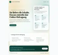Kleine Seitenvorschau von surveyr.de