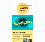 Kleine Seitenvorschau von machs-auf.at