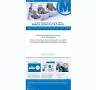 Kleine Seitenvorschau von mack-dentaltechnik.de