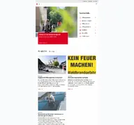 Kleine Seitenvorschau von vaduz.li