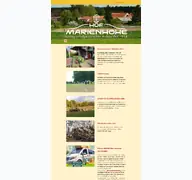 Kleine Seitenvorschau von hofmarienhoehe.de