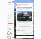 Kleine Seitenvorschau von madels-restaurant.de