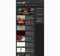 Kleine Seitenvorschau von funklust.de