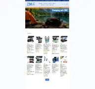 Kleine Seitenvorschau von zmc-camping.de