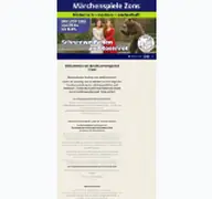 Kleine Seitenvorschau von maerchenspiele-zons.de