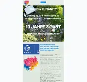 Kleine Seitenvorschau von music4humanity.de