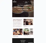 Kleine Seitenvorschau von gabbiano-pizzeria.de