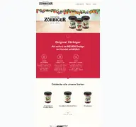 Kleine Seitenvorschau von zoerbiger.de