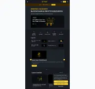 Kleine Seitenvorschau von binance.vision