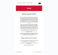 Kleine Seitenvorschau von vertrieb.kaze-online.de