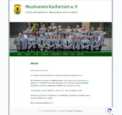 Kleine Seitenvorschau von mv-kochertuern.de