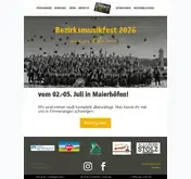 Kleine Seitenvorschau von bzmf26.de