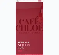 Kleine Seitenvorschau von cafe-chloe.de