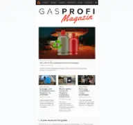 Kleine Seitenvorschau von magazin.gasprofi.de