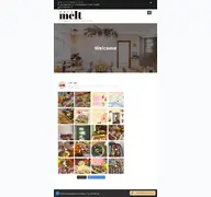 Kleine Seitenvorschau von cafe-melt.de