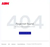 Kleine Seitenvorschau von page.adn.de