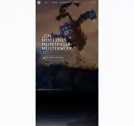 Kleine Seitenvorschau von dota2.com