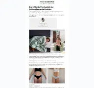 Kleine Seitenvorschau von magazin.med-gesund.de