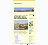 Kleine Seitenvorschau von paguera-mallorca-info.at
