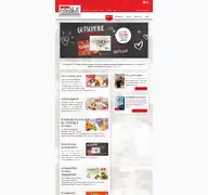 Kleine Seitenvorschau von cafe-extrablatt.de