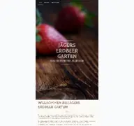Kleine Seitenvorschau von jaegers-erdbeergarten.de