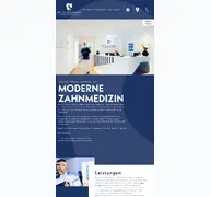Kleine Seitenvorschau von zahnmedizin-baesweiler.de