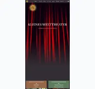 Kleine Seitenvorschau von kleines-welttheater.de