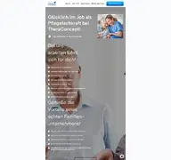 Kleine Seitenvorschau von auf-zu.theraconcept.de