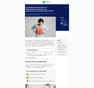 Kleine Seitenvorschau von magenvergleich.de