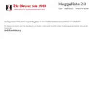 Kleine Seitenvorschau von maggelliste.dgv-1823.de