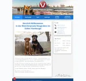 Kleine Seitenvorschau von kleintierpraxis-neugraben.de