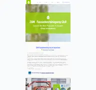 Kleine Seitenvorschau von zam-fassadenreinigung.de
