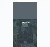 Kleine Seitenvorschau von zank-nickel.de