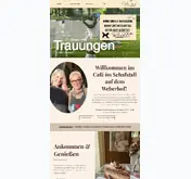 Kleine Seitenvorschau von cafe-im-schafstall.de