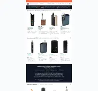 Kleine Seitenvorschau von magicvaporizers.de