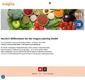 Kleine Seitenvorschau von magna-catering.de