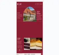 Kleine Seitenvorschau von cafeklue.de