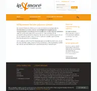 Kleine Seitenvorschau von ipandmore.de