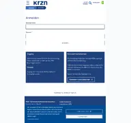 Kleine Seitenvorschau von extranet.krzn.de
