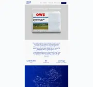 Kleine Seitenvorschau von owz-verlag.de