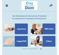Kleine Seitenvorschau von oxy-dent.de