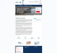 Kleine Seitenvorschau von zpsae.uk-erlangen.de