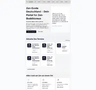 Kleine Seitenvorschau von zen-guide.de