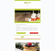 Kleine Seitenvorschau von lchf.de