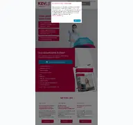 Kleine Seitenvorschau von kzv-lsa.de