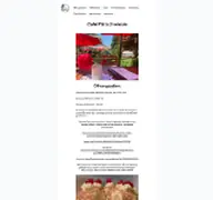 Kleine Seitenvorschau von cafeplaetschwiesle.de