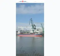 Kleine Seitenvorschau von hafenumschlag.de