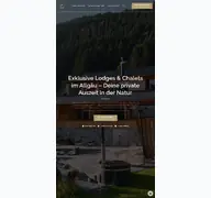 Kleine Seitenvorschau von auszeit.alpenu.de