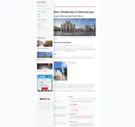 Kleine Seitenvorschau von mailandtipps.de