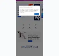 Kleine Seitenvorschau von swisscom.com